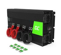 Green Cell® 3000W/6000W 12V auf 230V Reiner Sinus Volt kfz Spannungswandler Wechselrichter Konverter Pure Sine Wave Power Solar Inverter DC AC Umwandler Stromwandler Wohnwagen Auto Autoladegerät