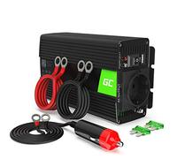 Green Cell® 500W/1000W 12V auf 230V Sine Wave Volt kfz Spannungswandler Wechselrichter Power Solar Inverter DC AC Umwandler Stromwandler Wohnwagen Auto Modifizierte Sinus Zigarettenanzünder Steckdose