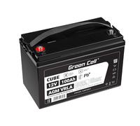 Green Cell® AGM 12V 100Ah Akku Vlies Batterie VRLA Blei Batterie Bleiakku Ersatzakku Akkubatterie Versorgungsbatterie Zyklenfest Wartungsfrei Wohnwagen Caravan Boot Camping Camper Solar