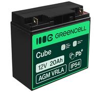 Green Cell AGM10 Industrieakku Plombierte Bleisäure (VRLA) 20000 mAh 12 V