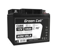 Green Cell AGM 12V 44Ah Akku VRLA Blei-Batterie Bleiakku Ersatzakku Akkubatterie Zyklenfest Unbemannt Spielzeug Elektro Spielzeug Alarm Notstrom Kinderfahrzeuge Kinder-Quad