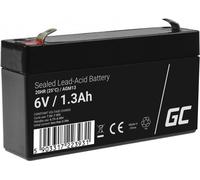 Green Cell AGM13 USV-Batterie Plombierte Bleisäure (VRLA) 6 V 1,3 Ah (AGM13)