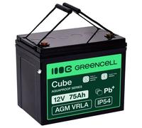 Green Cell GC-AGM12V75AH-J Bleiakku Blei-Vlies (AGM) 75Ah 12V 1St.