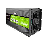 Green Cell LCD Spannungswandler 5000W/10000W 48V auf 230V Reiner Sinus Volt Spannungswandler Wechselrichter Konverter Pure Sine Wave Power PowerInverter DC AC Umwandler Stromwandler Wohnwagen Auto
