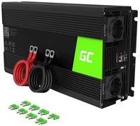 Green Cell® 1500W/3000W 12V auf 230V Volt kfz Spannungswandler Wechselrichter Power Solar Inverter DC AC Umwandler Stromwandler Fahrzeuge Wohnwagen Auto Modifizierte Sinus Sine Wave Autoladegerät