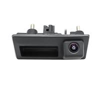 GREENAUTO HD 720P Auto Rückfahrkamera für Audi A4L A5 A3 Q3 Q5 RS6 für VW Passat Tiguan Jetta Sharan Lavida Skoda, Auto-Rückfahrkamera mit Kofferraumgriff