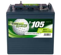 GreenMax Golf Ace T-105 6V 225Ah Golf Cart Caddy UTV Elektrofahrzeug Batterie