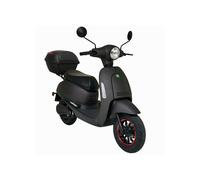GreenStreet Elektroroller Seed Plus 1200 W 45 km/h inkl. 2 Akkus und Topcase (Schwarz) schwarz