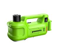 Greenworks G24JACK Akku-Jack 24V 3T Elektrische Hydraulische Hubhöhe: 6-1/8"-17-1/2" (155-445mm) Fit für die meisten Fahrzeuge OHNE AKKU und Ladegerät