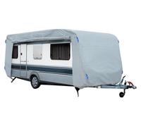 GreenYard® Abdeckplane für Wohnwagen oder Wohnmobile Größe L 610 x 250 x 220 cm