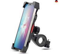 Grefay Fahrrad Handyhalterung Universal Motorrad Handy Halterung für 3,5-6,5