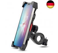 Grefay Fahrrad Handyhalterung Universal Motorrad Handy Halterung für 3,5-6,5