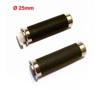 GRIFF SET LENKER GRIFFE GASGRIFF Ø25mm z.B. FOSTI ZNEN QT-E RETRO CRUISER GY6