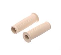 Griffgummi Lenkergummi - Set rechts links für SIMSON SR1, SR2, KR50, Spatz, ballig, beige