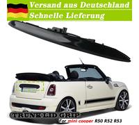 Für Mini Cooper R50 R53 Griffleiste Heckklappe Schwarz Heckklappengriff Taster