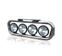 Grillleiste B + Runde Spots + Trittplatte Für Volvo FH5 2021+ Edelstahl Chrom