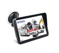 großes 9 Zoll Navigationsgerät DRIVE-9BT für PKW LKW Wohnmobil Bus EU-Karten Radarwarner, Bluetooth, lebenslange Updates, starker Akku