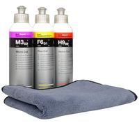 Großes Koch Chemie Politur Set - 4 Teile- Heavy Cut bis Hochglanz (3X Politur je 250ml)