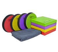 Großes Koch Chemie Politur Set - 5 Teile- Heavy Cut bis Hochglanz (4X Pad 150mm)