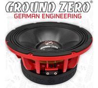 Ground Zero GZCW 10PROC 25cm Tief-Mitteltöner Subwoofer Bass Lautsprecher Woofer