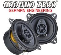 Ground Zero GZFF4.0 10cm Koax Lautsprecher Paar für VW Golf