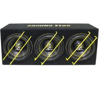 Ground Zero GZIB 3.2500SPL - 3x 25cm Gehäusesubwoofer
