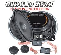 GROUND ZERO GZIC 400FX Lautsprecher extra flach 10cm 2 Wege Kompo System