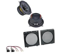 Ground Zero GZIF 5.2 Koaxial Lautsprecher Einbauset für Golf 2 Türen vorne