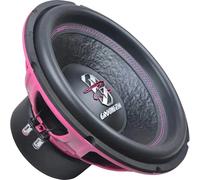 (1 Stck. = 189,00 EUR) Ground Zero Iridium GZIW 12SPL - 30 cm Subwoofer Pink