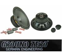 Ground Zero Lautsprecher Set 165mm passend für Ford KA RU8 Focus Fiesta ab 08