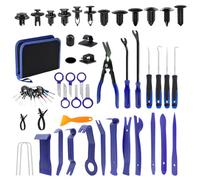 Gsakskdsap 250 Pcs Hebelwerkzeug Auto, Türverkleidung, Universal Demontage Werkzeug, Zierleistenkeile Innenverkleidung, Armaturenbrett Reparaturset, autoradio ausbauwerkzeug, Kunststoffkeile Kfz