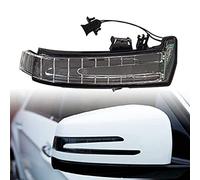 GSRECY Blinkleuchte Aussenspiegel Spiegelblinker Kompatibel mit Mercedes A B C CLA GLA GLK Klasse W204 W212 W221 W176 W246 X204 W218 LED Seitenspiegel Gelbes Marker Licht (Rechte Seite)