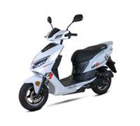 GT Union Motorroller Sonic 50 ccm 45 kmh, weiss GT Union