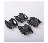 GTDTKGANAK Türgriffe außen Schwarze Außentürgriffabdeckung Aus Kohlefaser, Aufkleber, Styling, Autozubehör Für Hyundai IX35, Für Hyundai Für Tucson 2009-2014