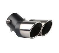 GTFRFD Auto Auspuffblende Auto Styling für BMW E39 F10 E60 F30 E46 E36 X1 E84 E90 Serie 1 Edelstahl Auspuffrohr Auto Zubehör Edelstahl Auspuffblende,A