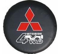GTFRFD Ersatzradabdeckungen, für Mitsubishi Pajero pinin 1998-2004 2005 2006 Waterproof Reserveradabdeckung staubdicht Radreifenabdeckung,J 15in