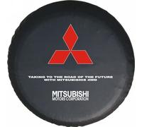 GTFRFD Ersatzradabdeckungen, für Mitsubishi Pajero pinin 1998-2004 2005 2006 Waterproof Reserveradabdeckung staubdicht Radreifenabdeckung,B 15in