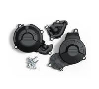 GTGJFJKW Für Aprilia RS660 RS 660 Für Tuono 660 2021 2022 2023 2024 2025 Für Tuareg 660 2022-2025 Motorrad Motor Kupplung Deckel Schutz Zubehör(1 Set-BK)