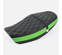 GTGJFJKW Für Kawasaki Z900RS 2018 2019 2020 2021 2022 2023 2024 Z900 RS Motorrad-Sitzpolster Vorne Fahrersitz Hinten Beifahrersitz Zubehör(Green)