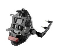 GTGJFJKW Für Yamaha X-MAX 300 Xmax 250 XMAX300 XMAX250 Motorrad 2017-2025 Hinterer Kotflügelhalter Kotflügel-Eliminator-Kennzeichenhalter Zubehör(Carbon)