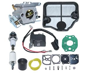 Gubeter Vergaser-Zündspulen-Kit, für Husqvarna 136 137 141 142, für Zama C1Q W29E, 545199901, 545063901, 530039239, 530029811, 530029814