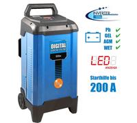 Güde Autobatterie-Ladegerät Batterielader Digital, GDB, 12 V / 24 V, 5 bis 40 A, mit Starthilfe