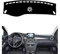 GuGuoZZ Auto Armaturenbrett-Abdeckung für Mercedes Benz C-Class W205 2015-2020 Anti-UV Armaturenbrett-Abdeckung Pad Teppich Armaturenbrett Abdeckung Pad