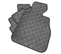 Gummi Automatten Set kompatibel/Ersatz für Mercedes C Klasse Coupe (W204) (Baujahr 2011-Datum) maßgeschneiderte Matten, strapazierfähig, wasserdicht, rutschfest