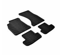 Gummi-Fußmatten Audi A4 2008-2016 Gledring passgenau Auto Set