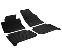 Gummi Fußmatten passend für VW Touran ab 2007-8/2015/für VW Caddy ab 2008-10/2020 AZUGA AZ10092520 Gummimatten Automatten