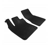 PETEX Gummimatten passend für fortwo ab 11/2014 / fortwo Cabrio ab 02/2016 Fußmatten schwarz 2-teilig