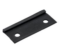 Gummi - Keder für Lenkerschale, einbaufertig, Schwarz - für Simson KR51/1, KR51/
