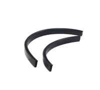 Gummi - Keder für Scheuerleiste im Set (rechts und Links) schwarz für KR51