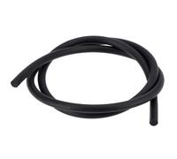 Gummi - Keder Motortunnel und Knieblech, Länge 775mm, Schwarz - Simson KR51 Schw